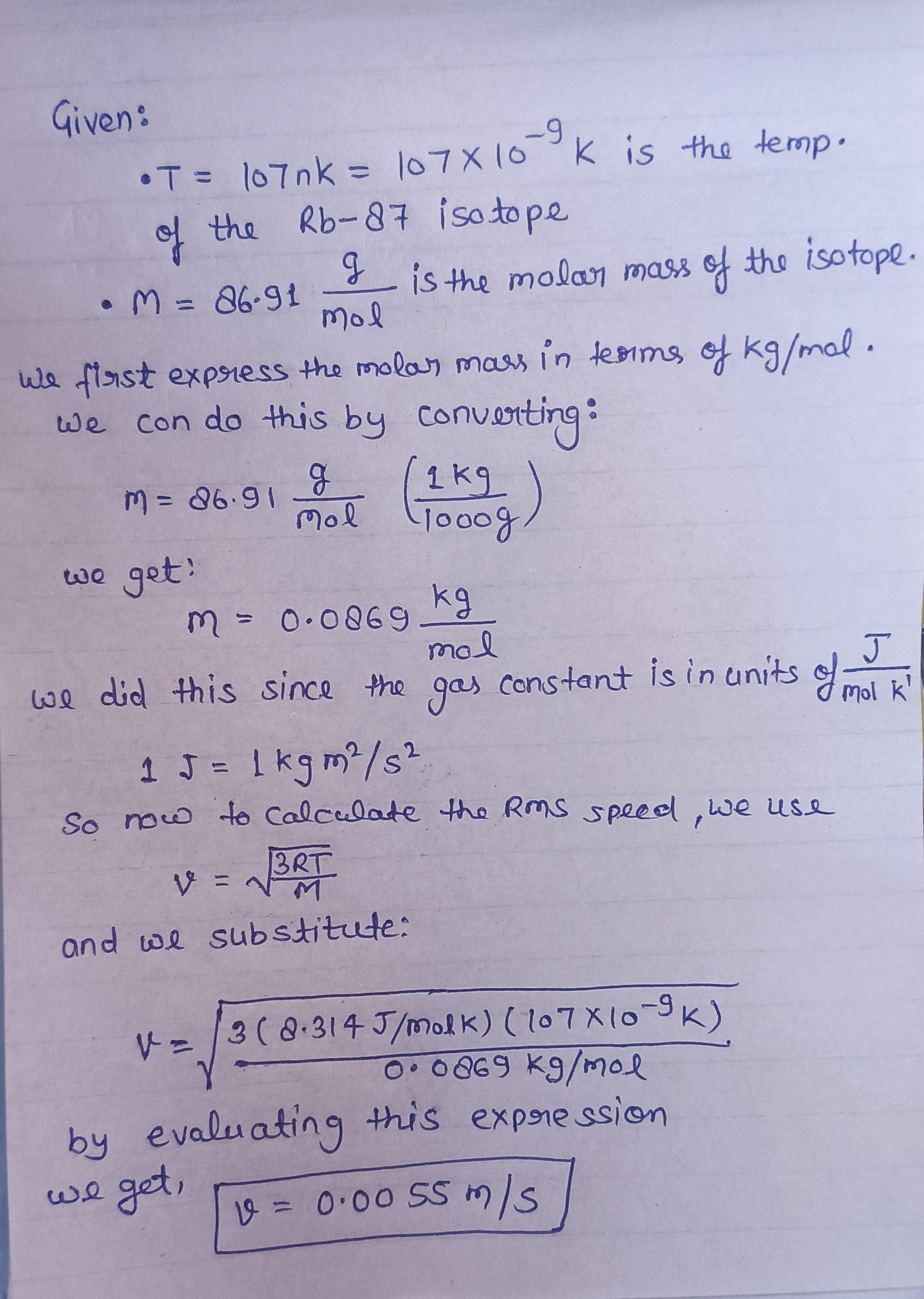 In 1995 a research group led by Eric Cornell and