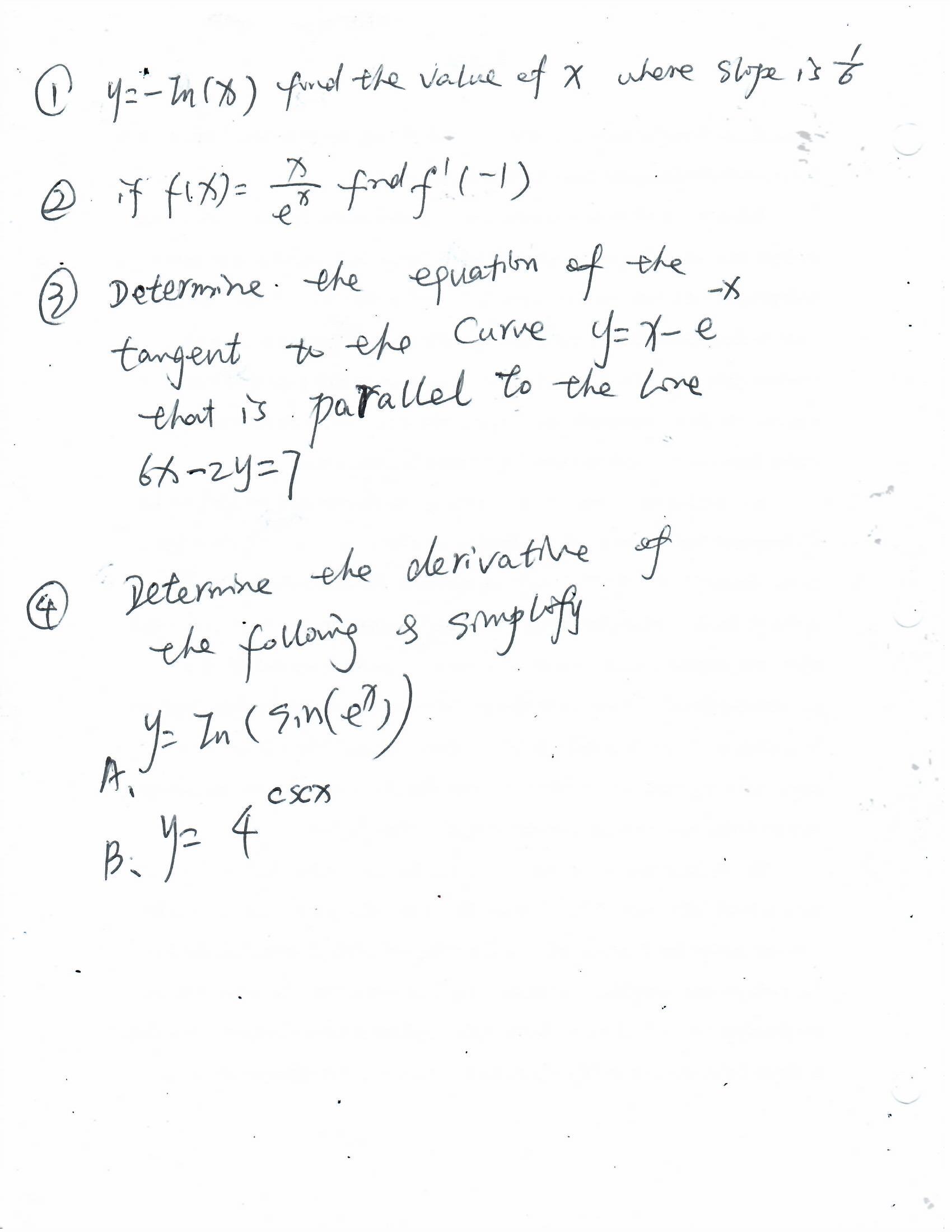 @ 1="- m(x) find the value of X where slope is to