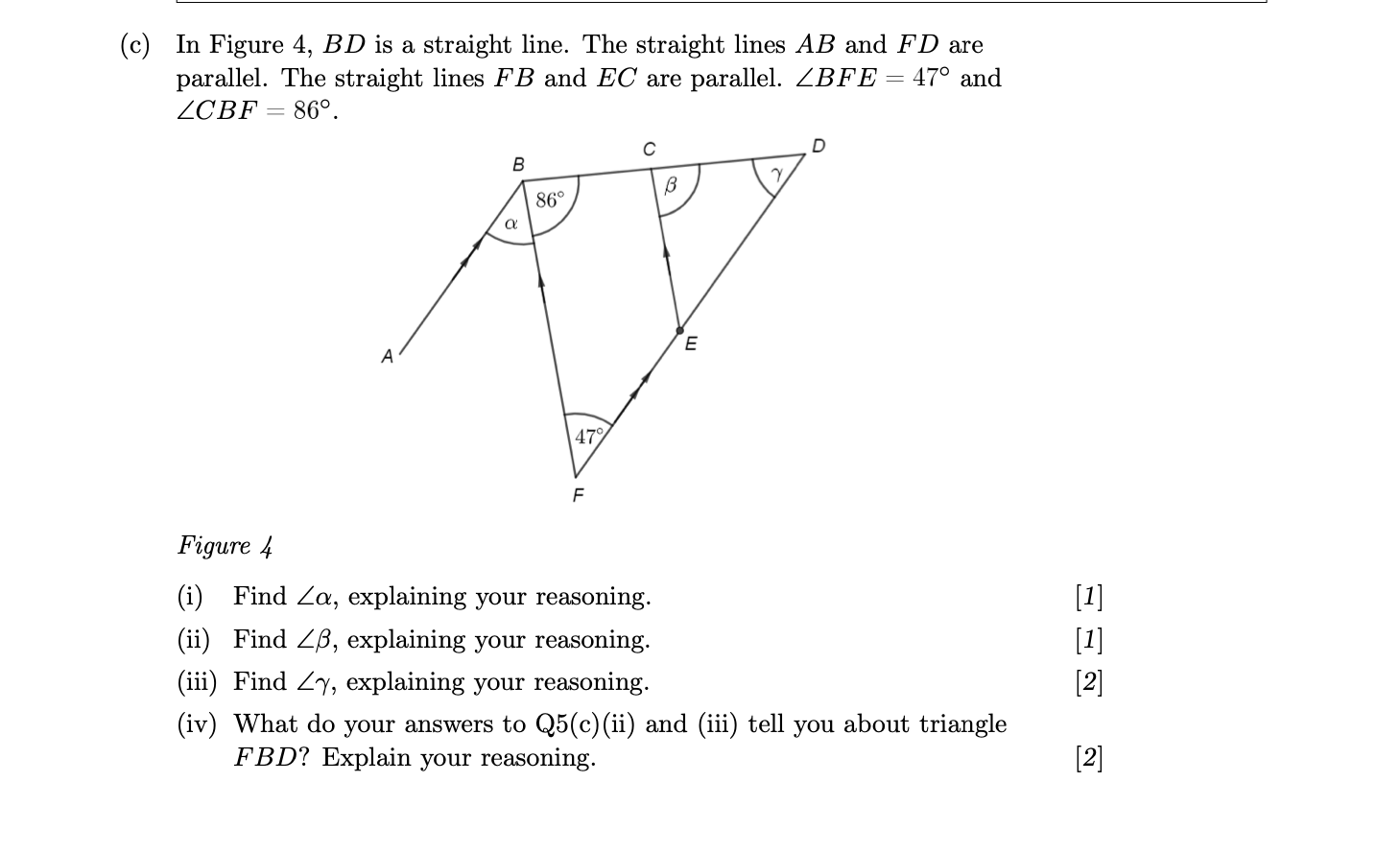 (b) In this part of the question, you are asked