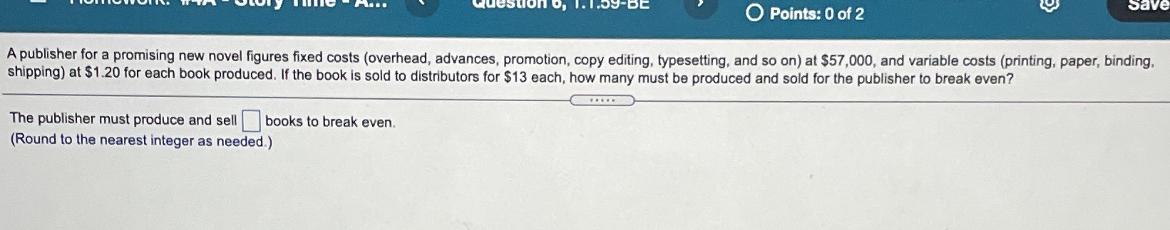 estion , 1. 1.53-DE O Points: 0 of 2 Save A