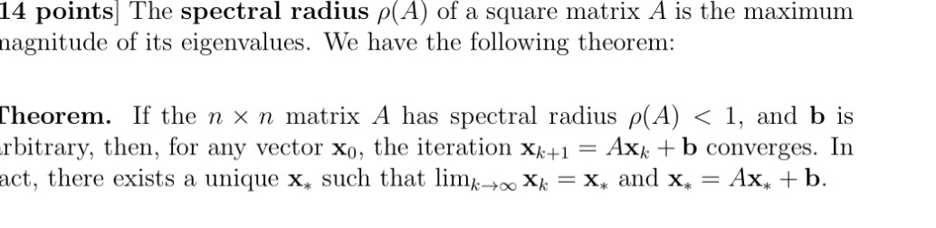 How can I use this theorem (in the photo) to