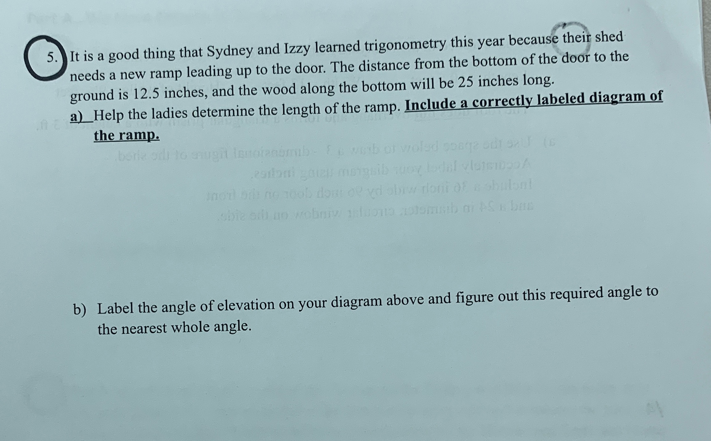 5 . It is a good thing that Sydney and Izzy