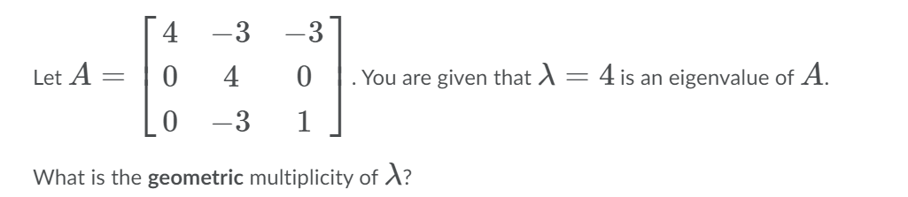 Let T 2 R2 > R2 be a linear transformation given