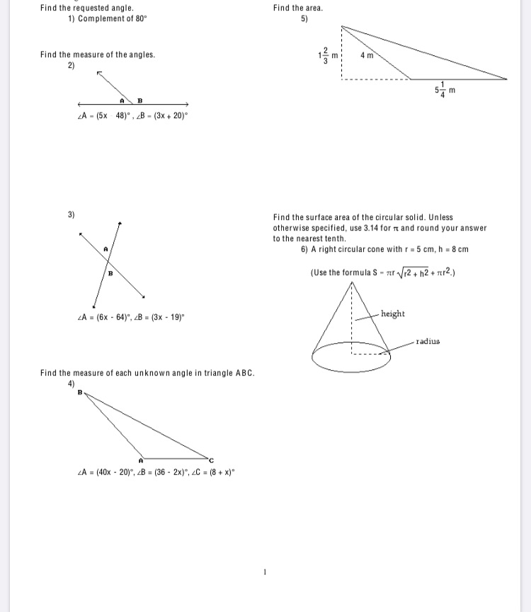 Can you write out explanation on paper Find the