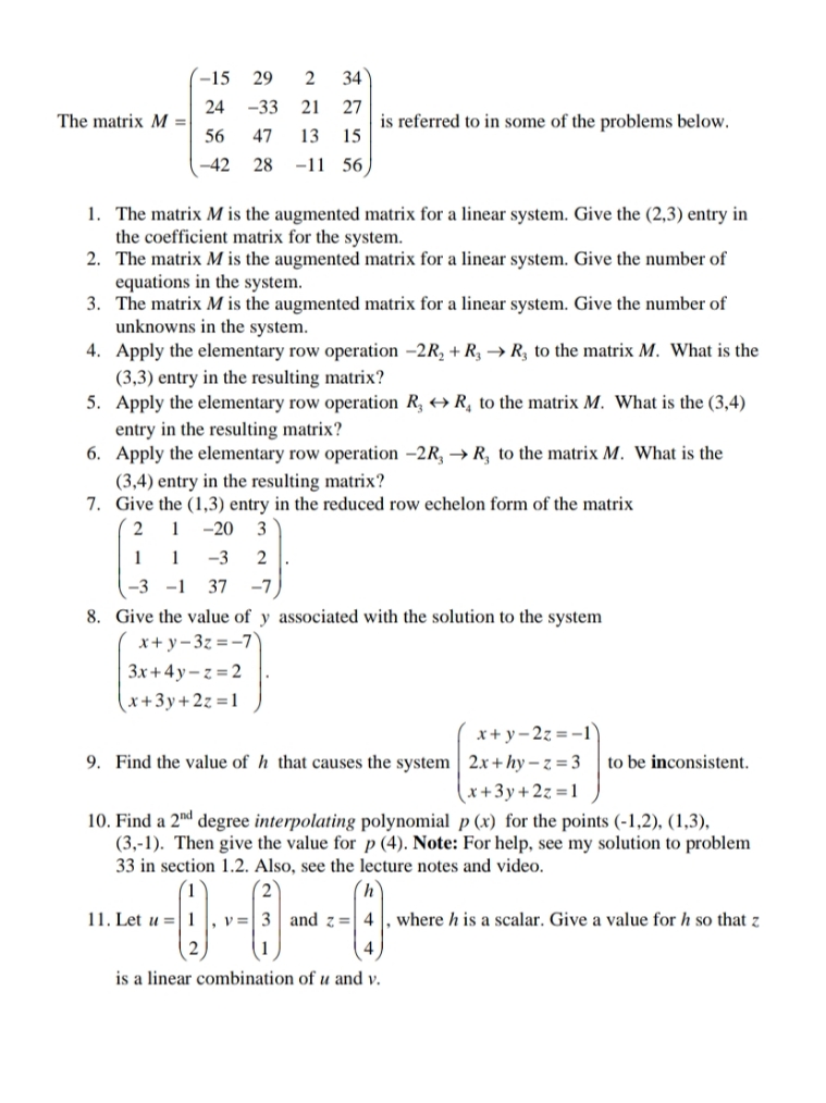 please I need help in solving this problems -15