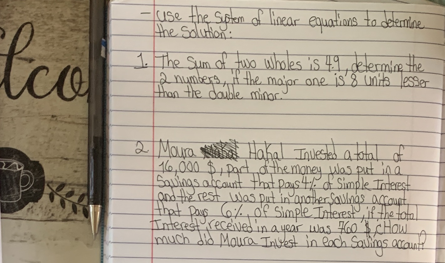 Can you solve both of these please the