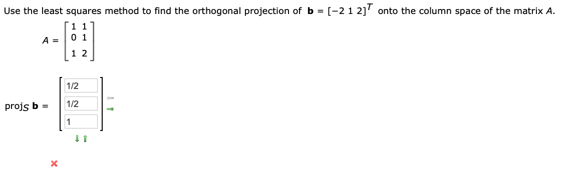 I need help with this Use the least squares