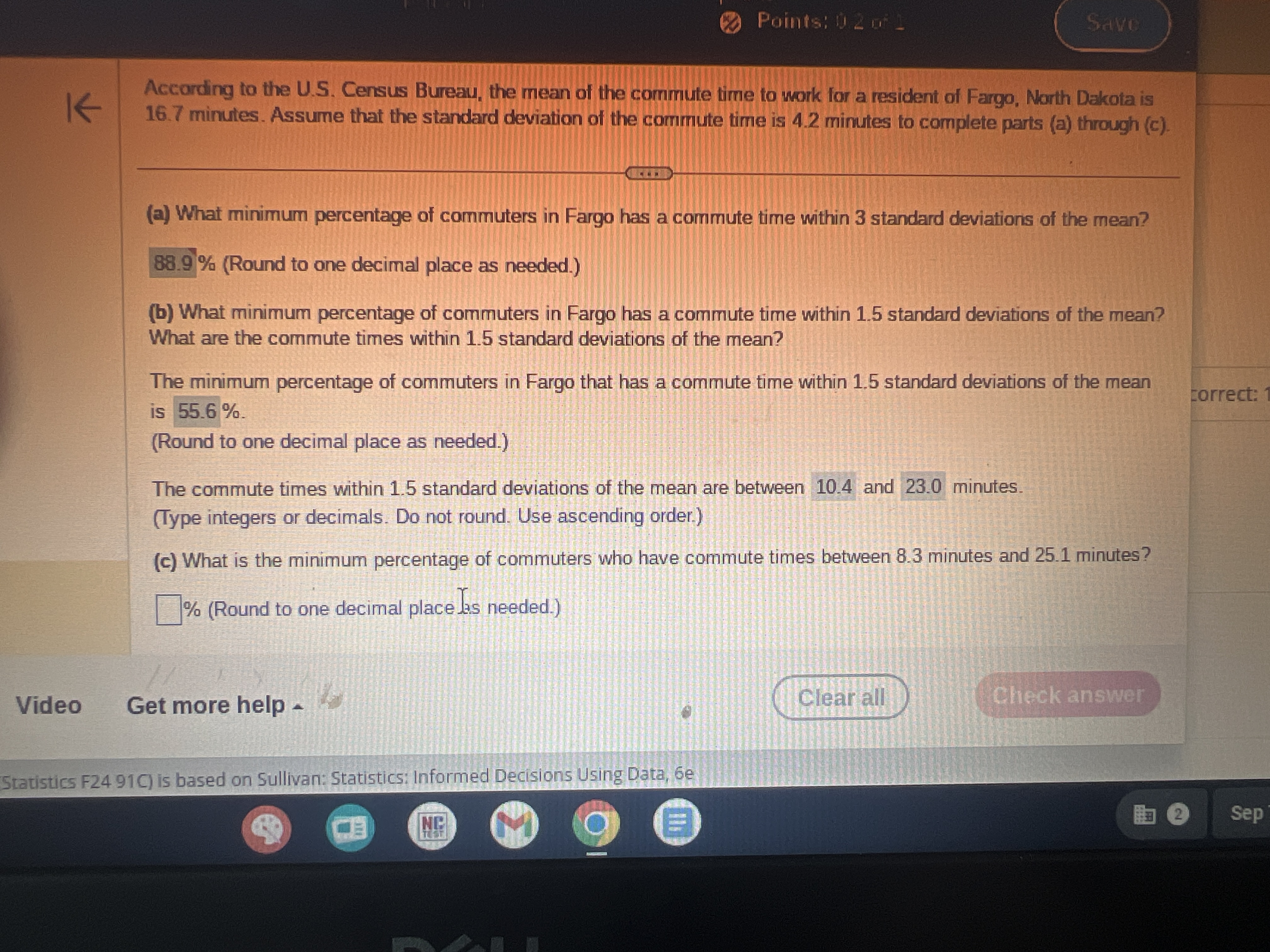 Points: 0 2 of 1 Save According to the U.S.