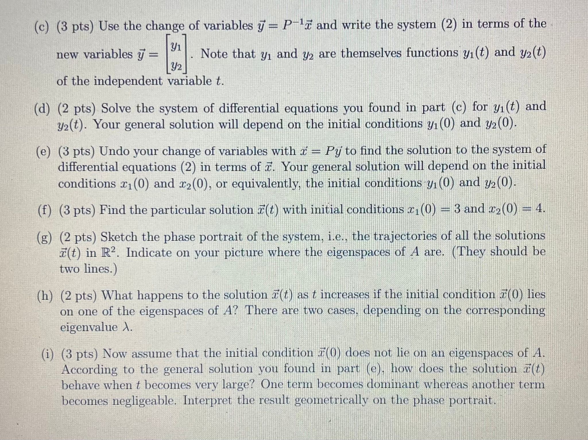 Problem 1 (30 points). Consider two functions of