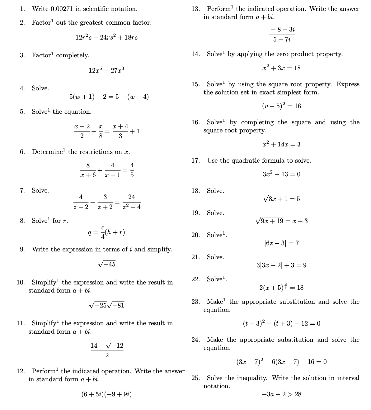 I need the step-by-step solution 1. Write 0.00271