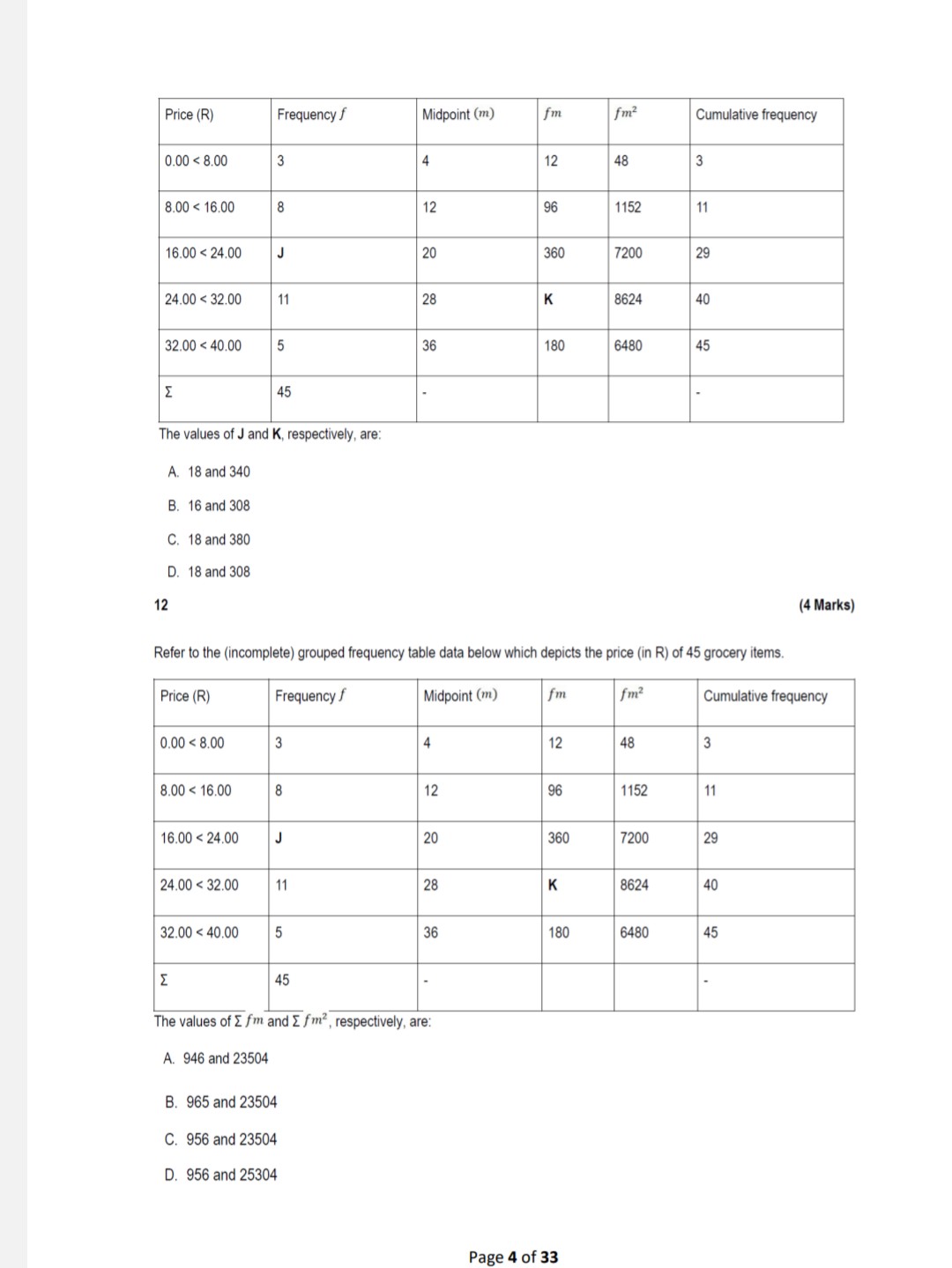 SECTION A Answer ALL the questions in this