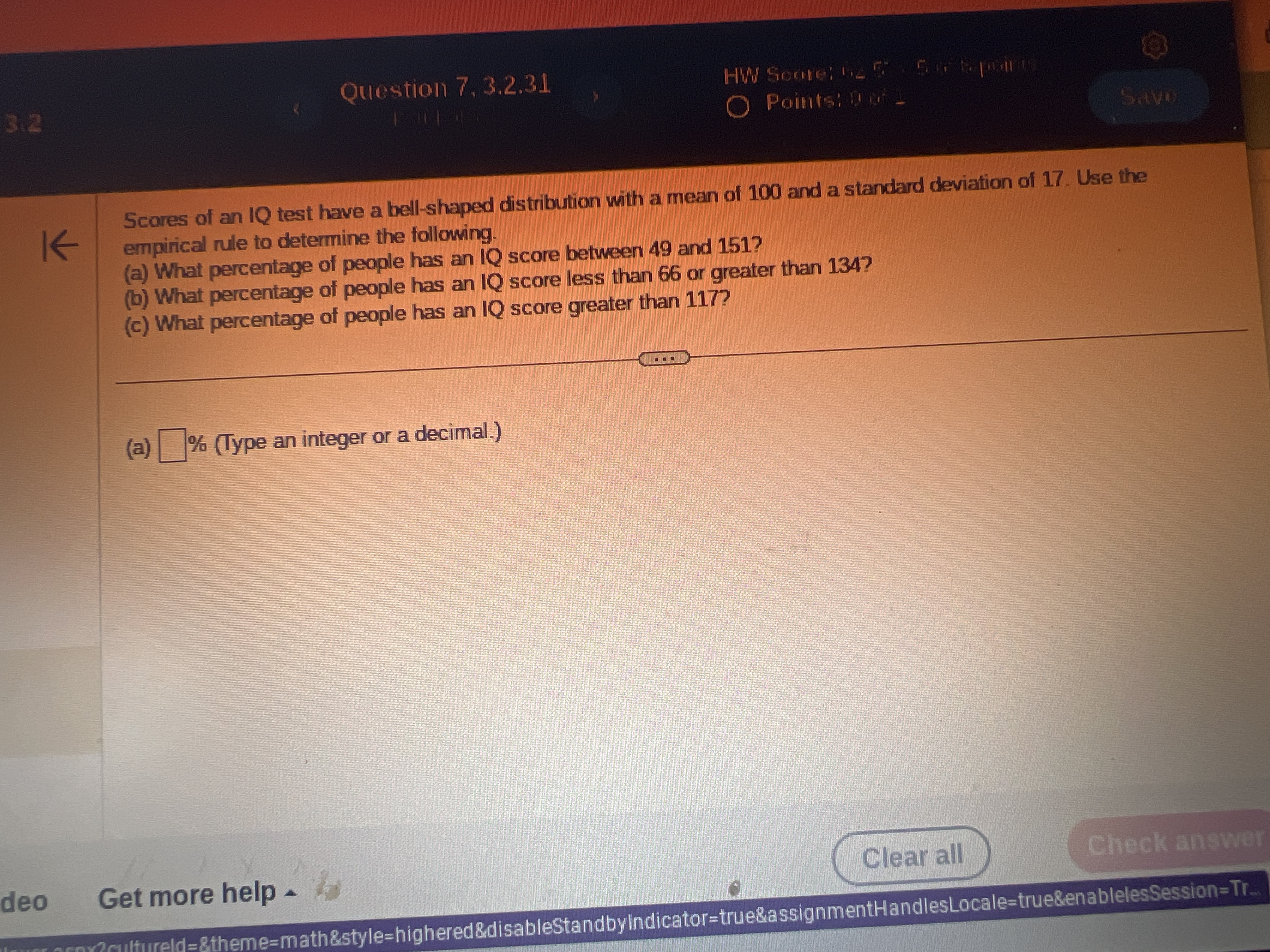 Question 7, 3.2.31 3:2 HW Score: 12 5 50 5 pull O