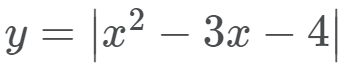 Absolute Value Functions: 1.) Given the graph of