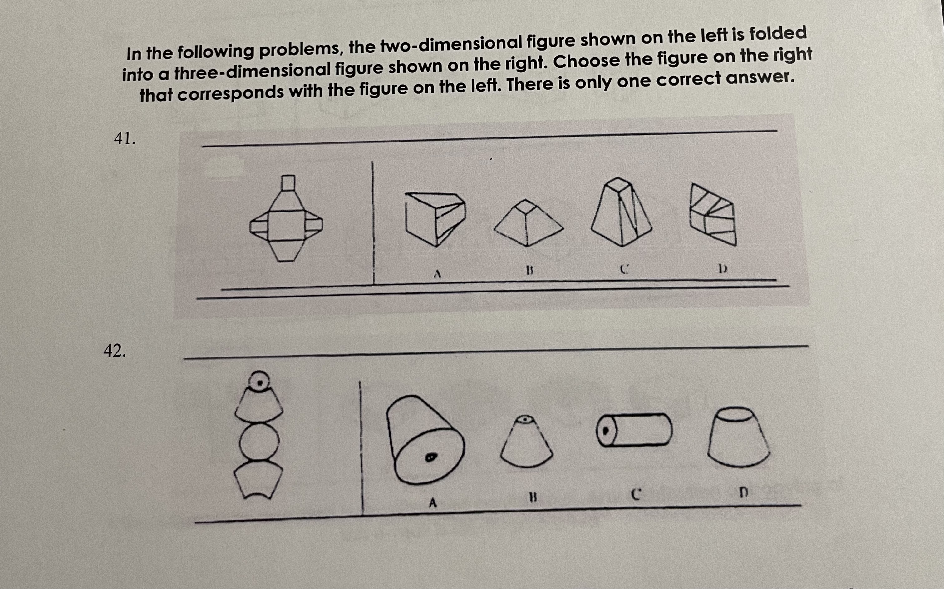 In the following problems, the two-dimensional