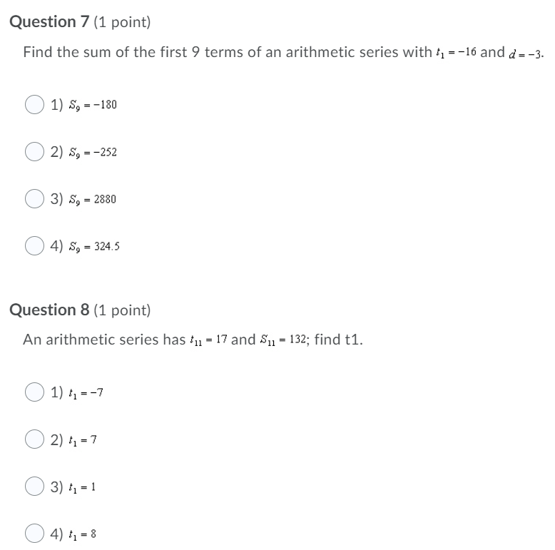 Question 1 (1 point) Which has a common