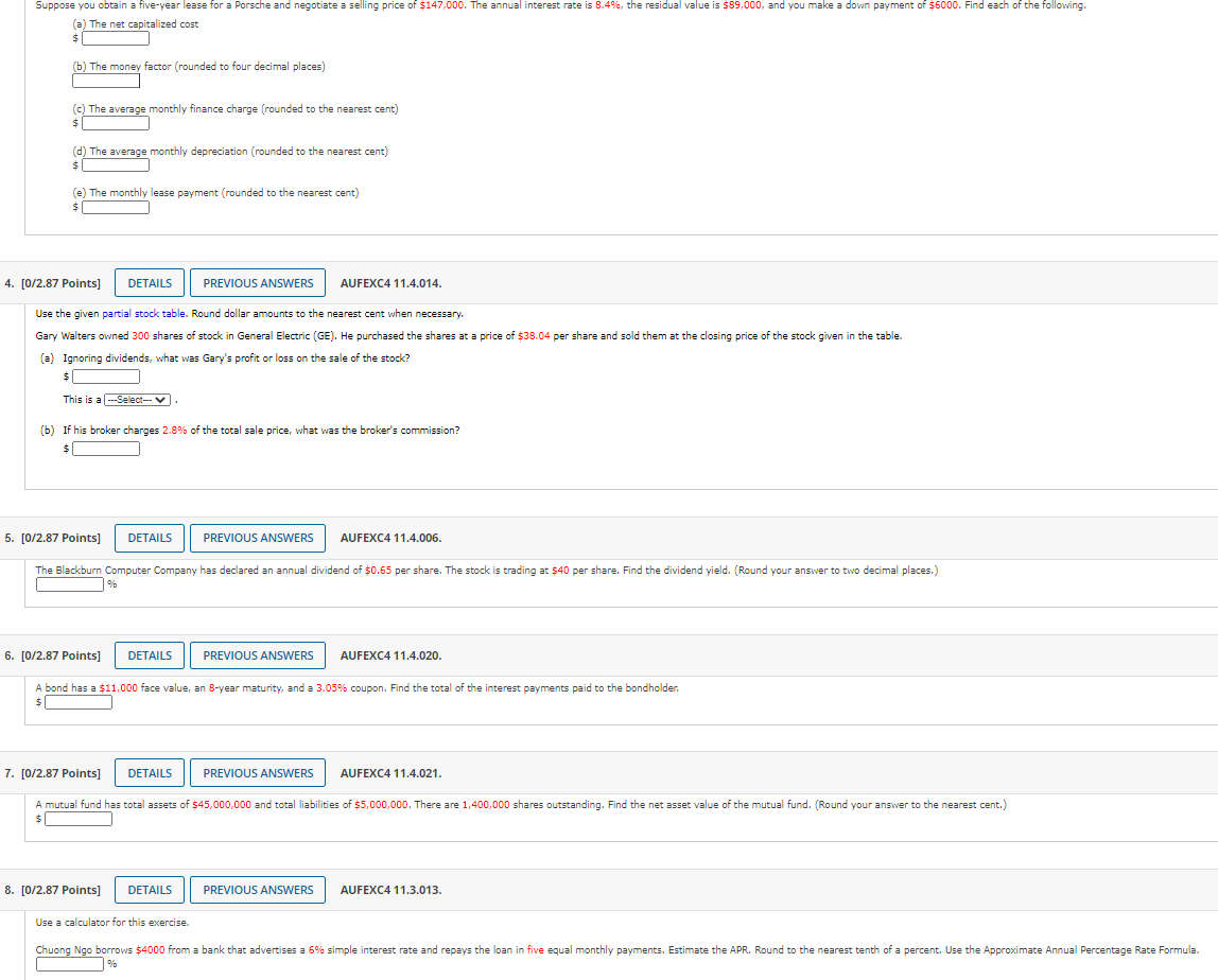 Suppose you obtain a five-year lease for a