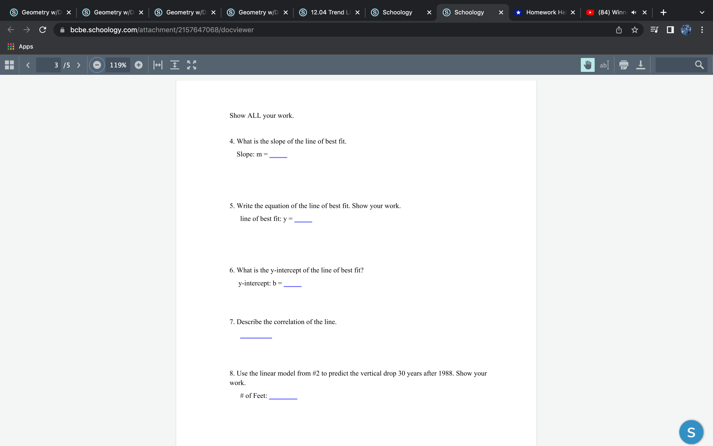 @ Geomerry w X C' @ Geometry w X