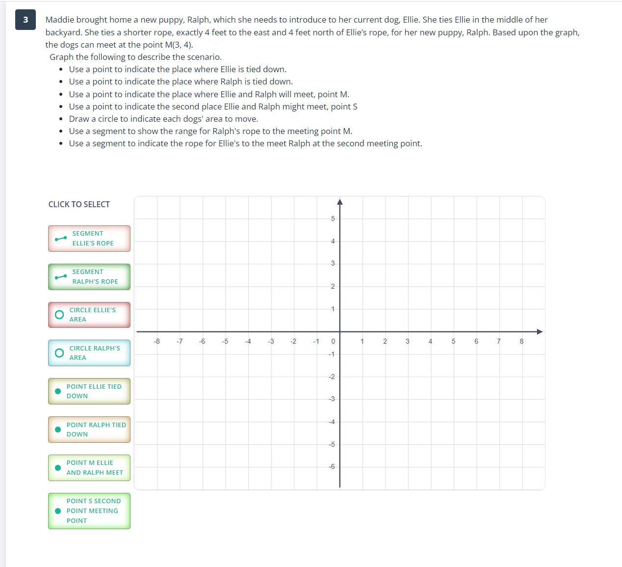 3 Maddie brought home a new puppy, Ralph, which
