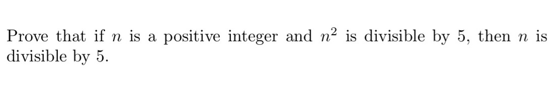 Prove that if n is a. positive integer and n2 is