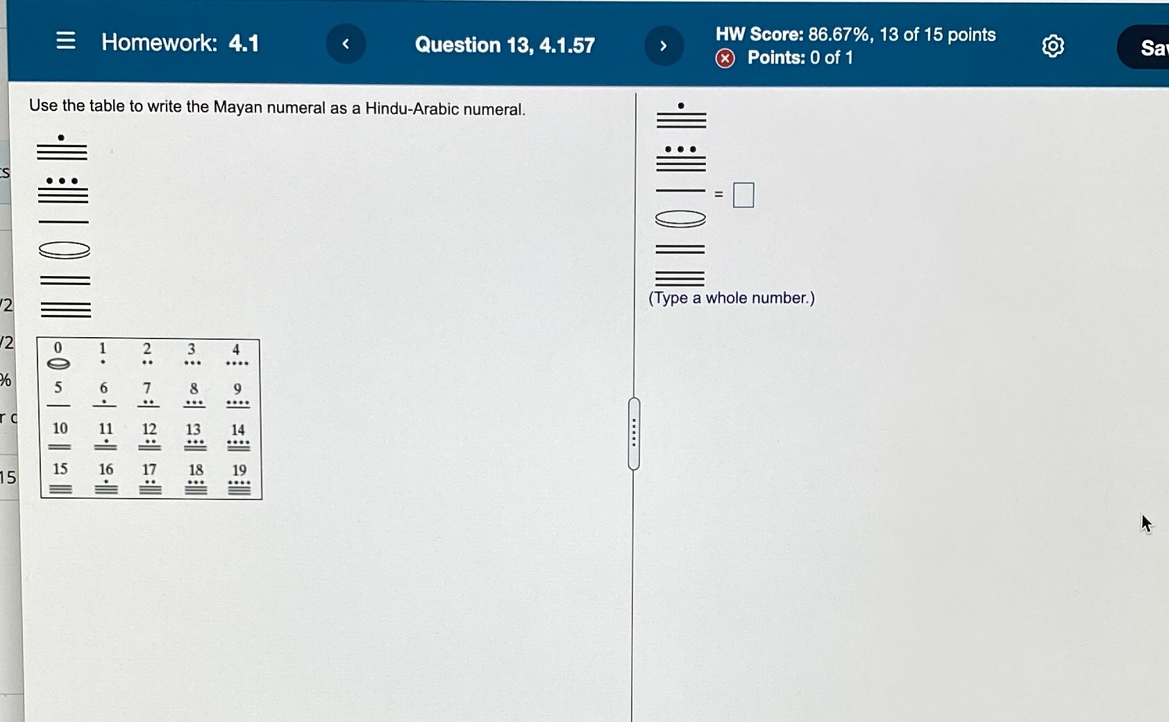 = Homework: 4.1 Question 13, 4.1.57 HW Score: