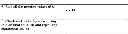Rational Equation 1 -4 1. Find the Least Common