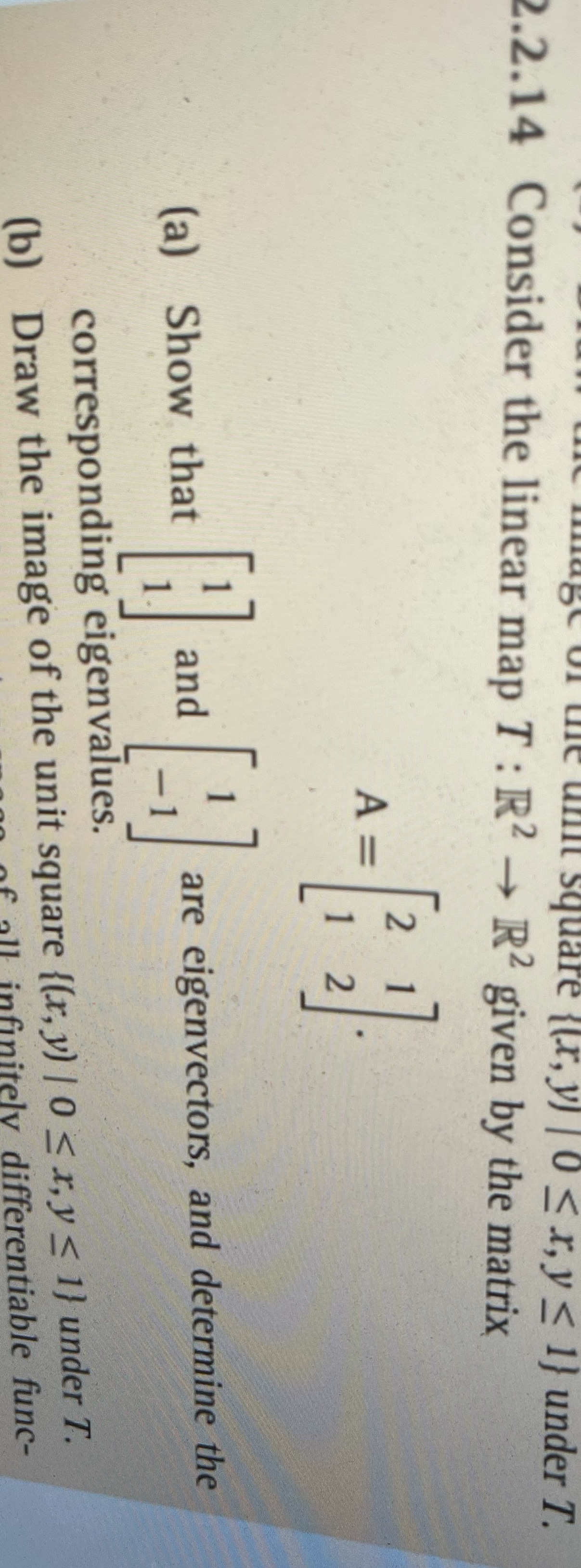 uit unit square {(r, y) [ 0 < x, y < 1} under T.
