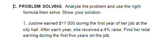 the LETTER of your answer on the blank before each item. 1.)