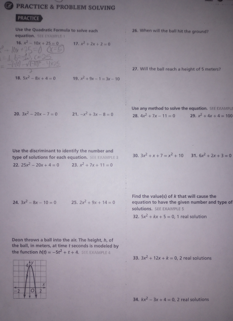 PRACTICE & PROBLEM SOLVING PRACTICE Use the