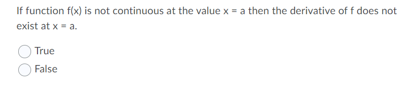 Q6.5 If function x} is not continuous at the
