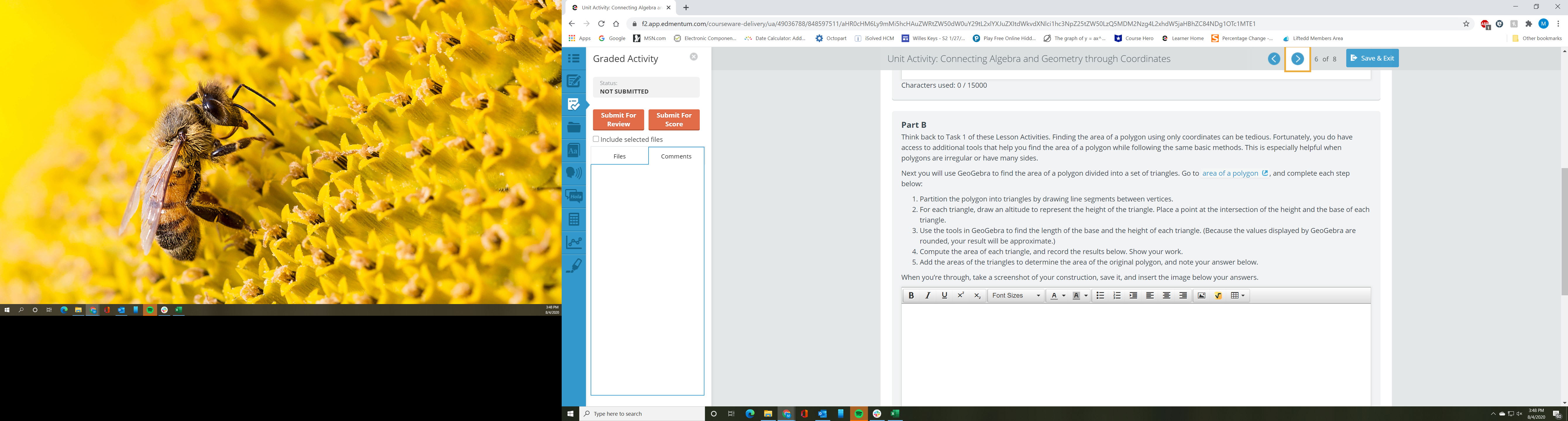 Please help with the following ? 2 Unit Activity: