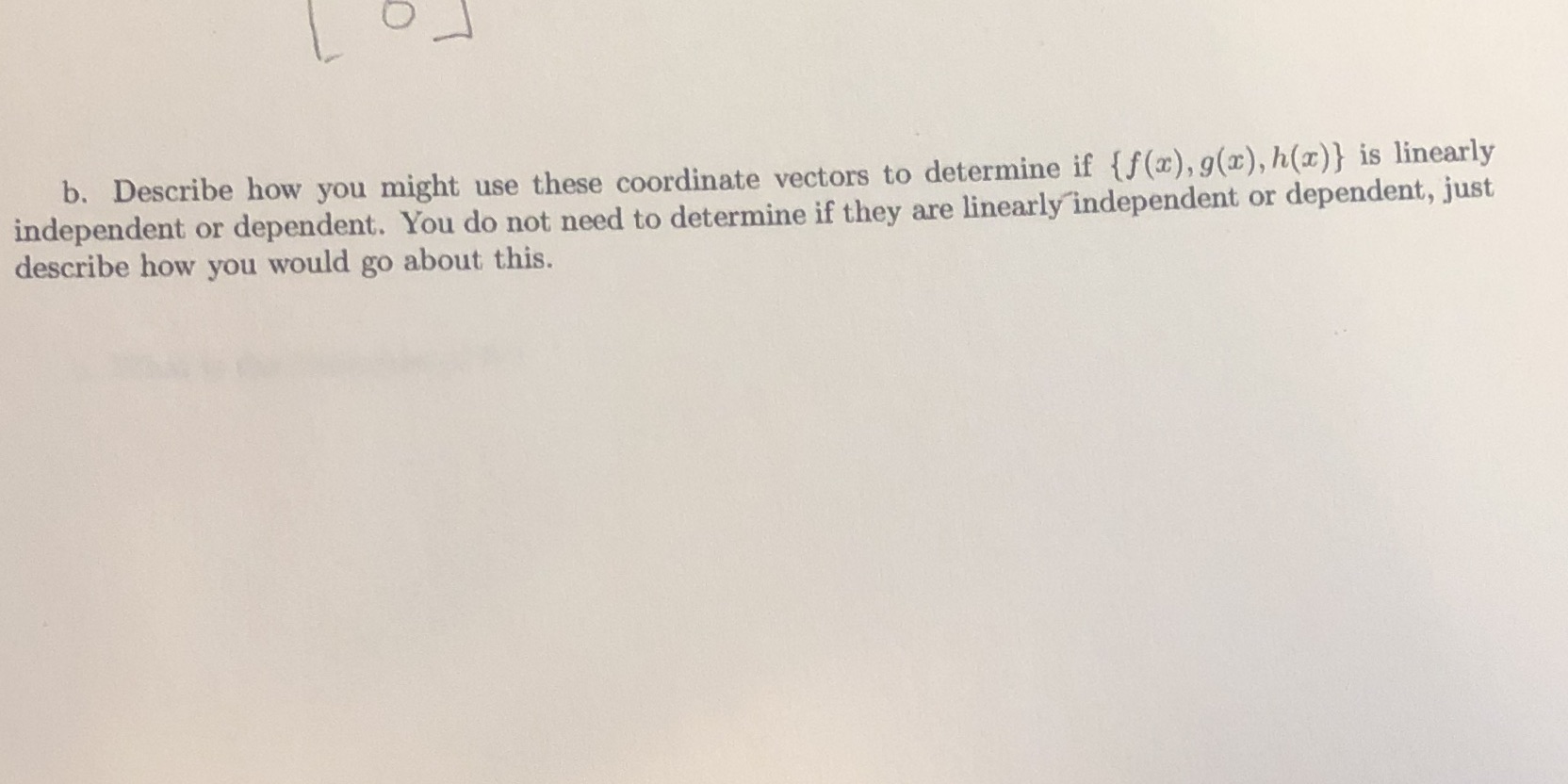 b. Describe how you might use these coordinate