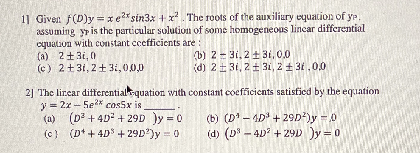 Help me this is a practice problem for my finals.