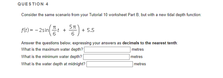 Math 0130 Tutorial 10 A Finding a Blood Pressure