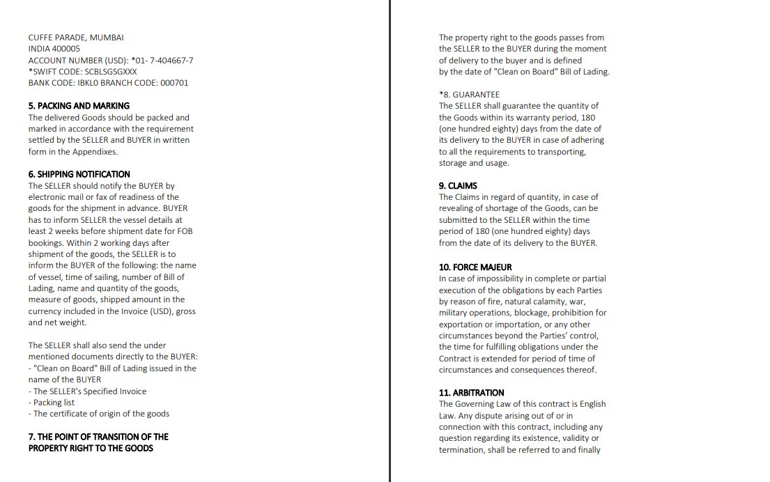 COW NO. WIN-C01 CHAIZUP BEVERAGES LLP,