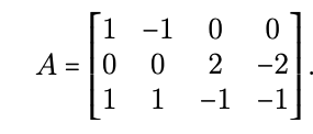 NO - A : = -Check that the columns of A1 are the
