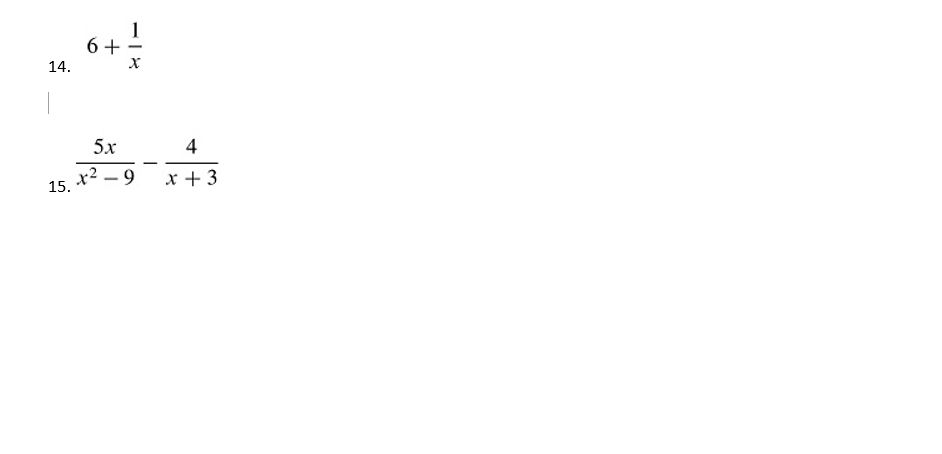 Find all the numbers for which the rational