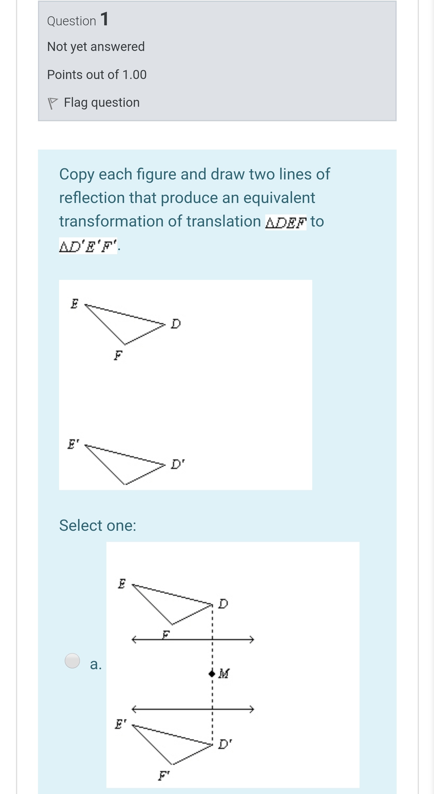 GEOMETRY Need help with questions #1 - #9! Please