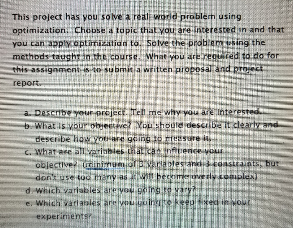 Need in detail for linear programming, just need
