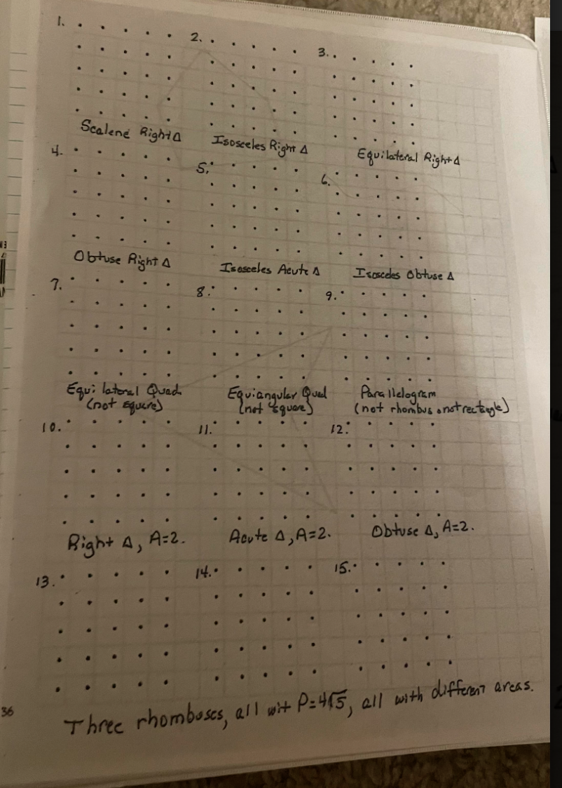 3. Scalene Righta 4. Isosceles Right A