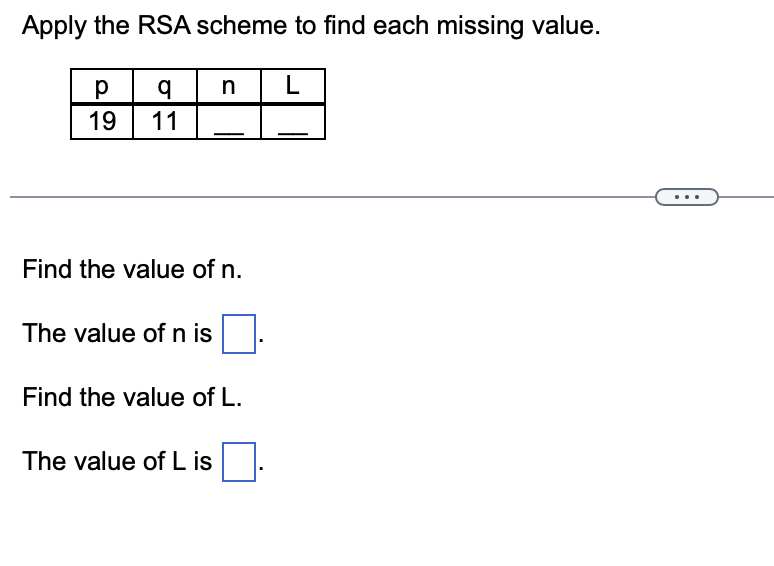 Pls help ASAP on this question. Apply the RSA