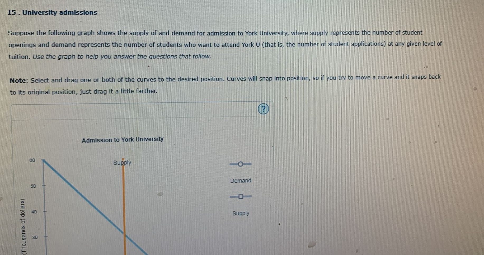 Please help thanks 15 . University admissions