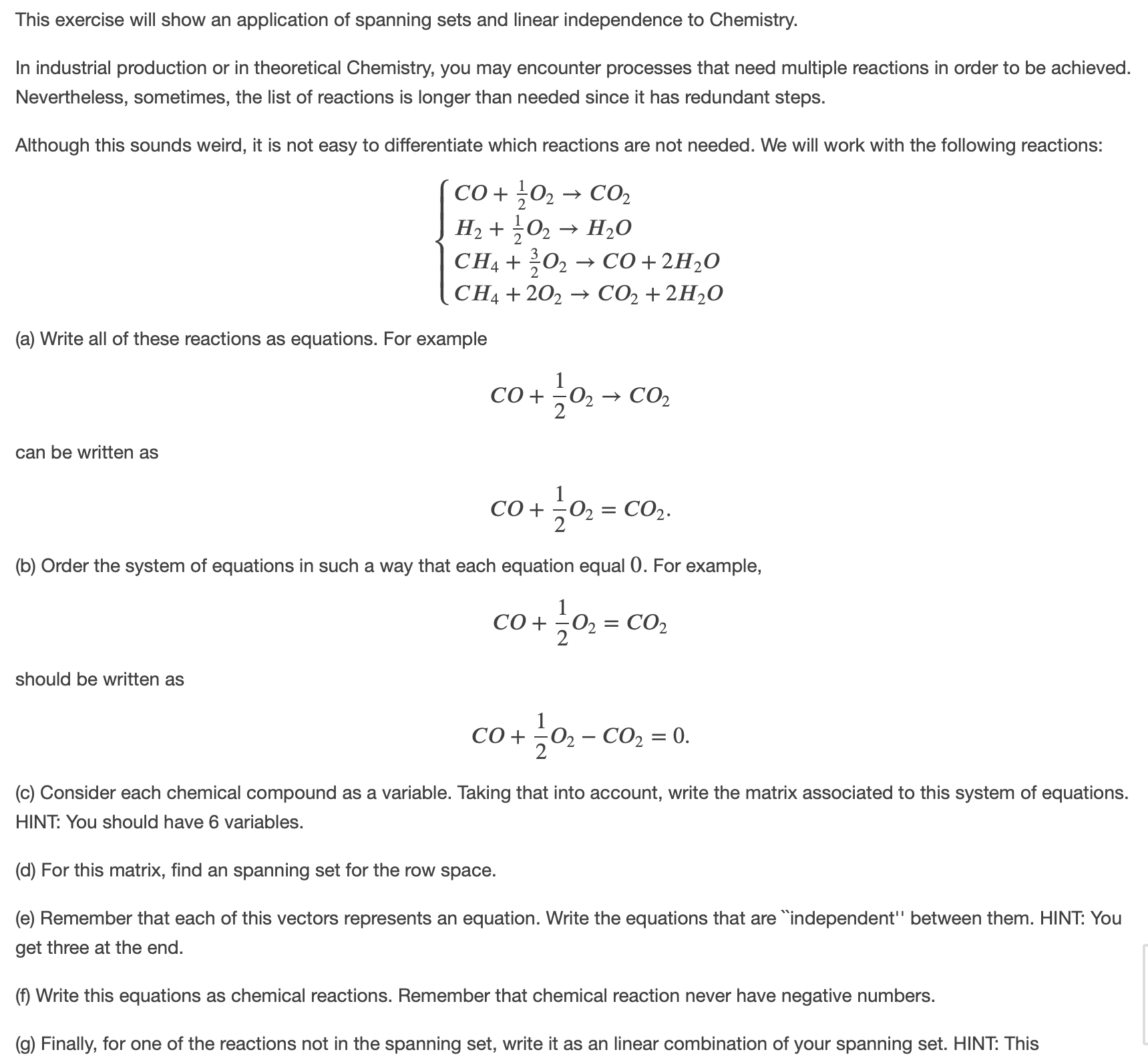 I need help This exercise will show an