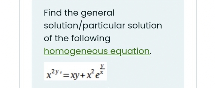 Answer asap 1 Solve the following differential