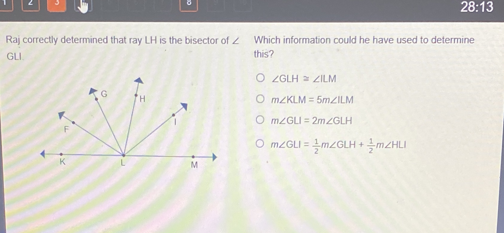 2 28:13 Raj correctly determined that ray LH is