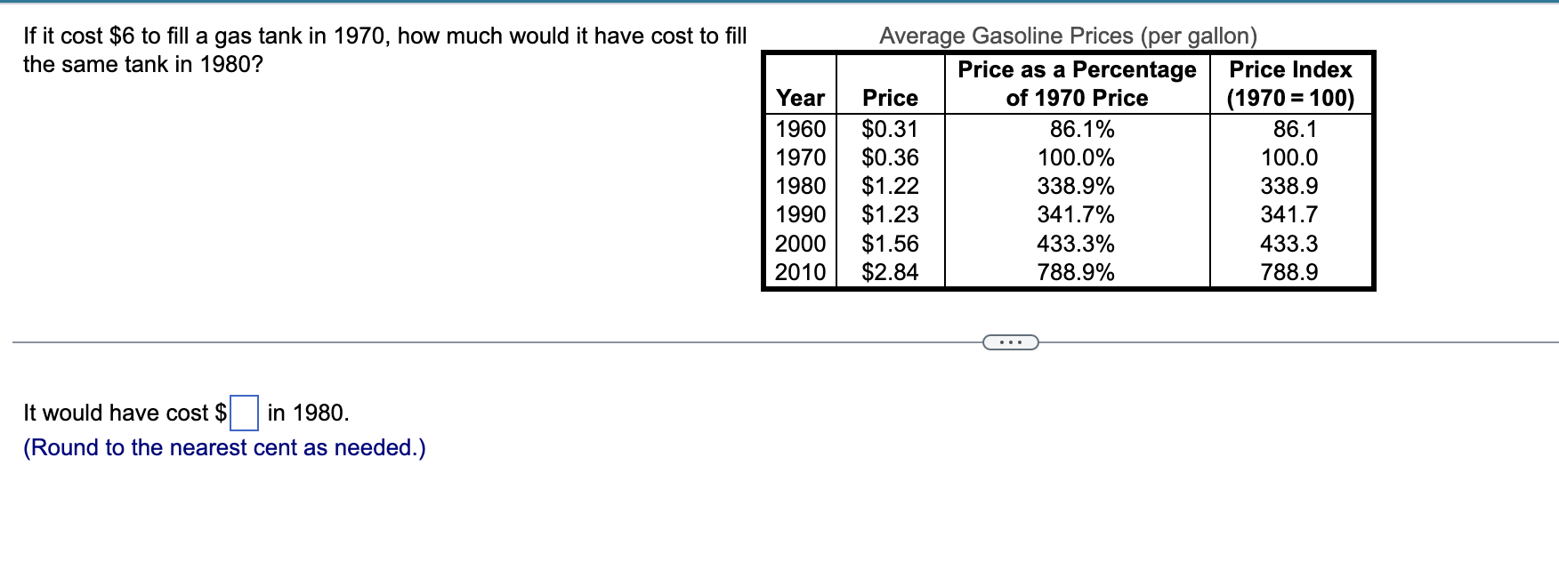 Recall that the PE ratio is the ratio of the