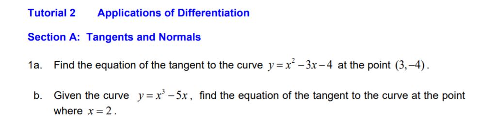 Hi, can anyone help me with tangent and normals?