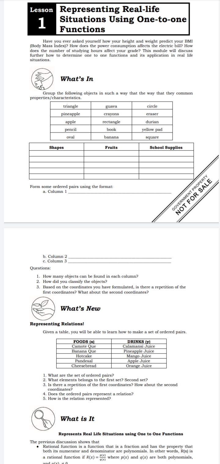 Need your help regarding this Lesson/Activities