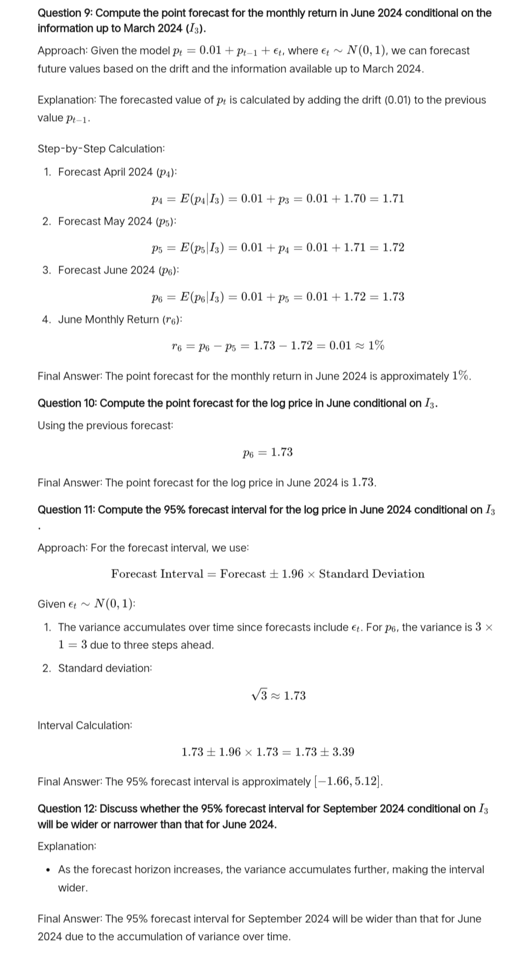 Part 1 (60 Points) Multiple Choices Choose one