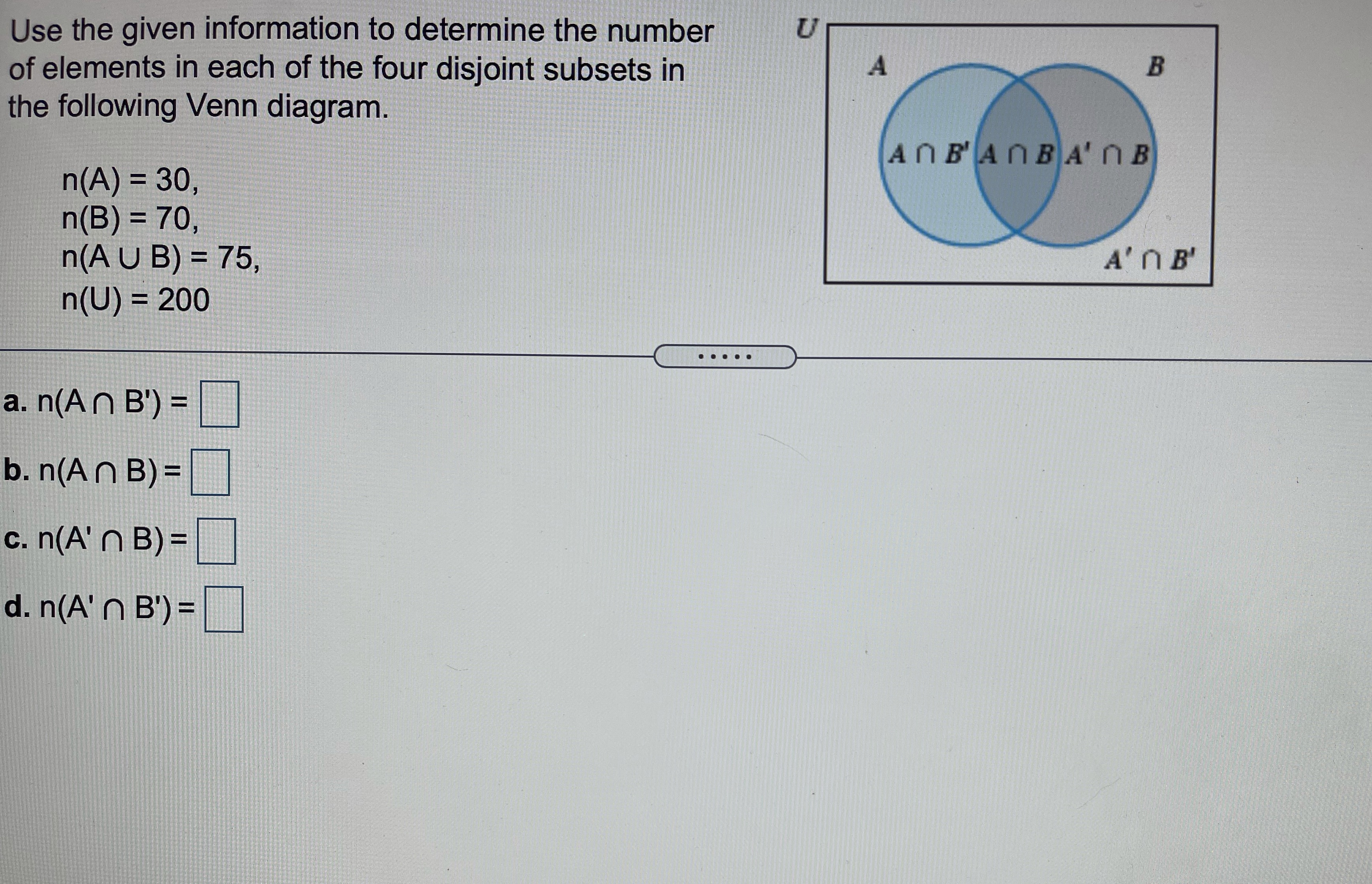 Please show work on how you got the answer. Thank