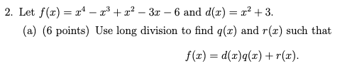 Pease explain and show your work: 2. Let f(x) = x